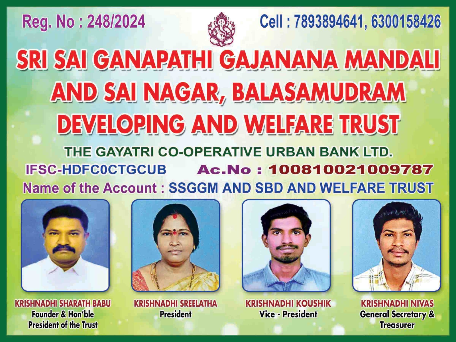 Bank Details